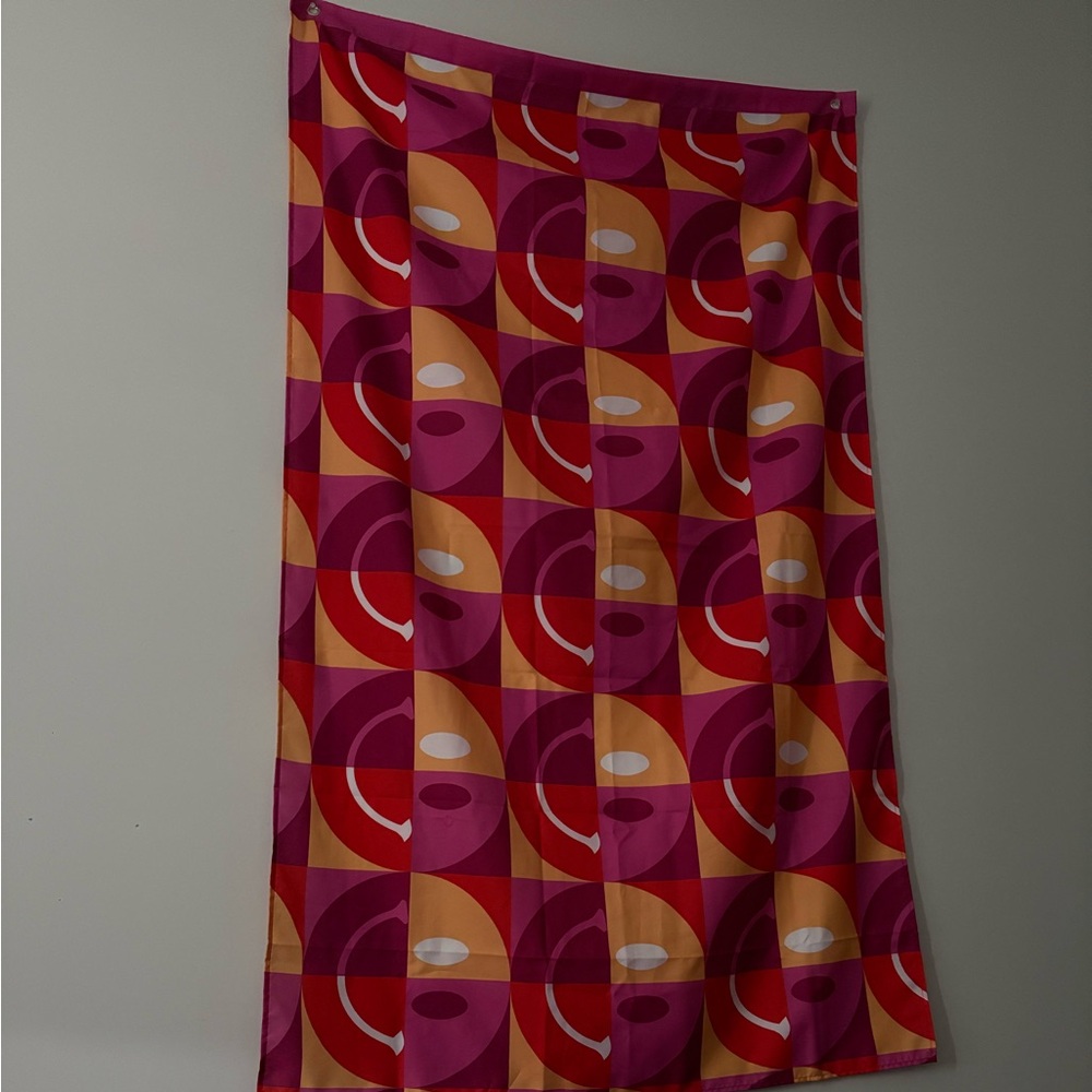 Subtle smiley face pride flag